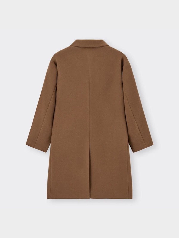 ニットメルトンチェスターコート