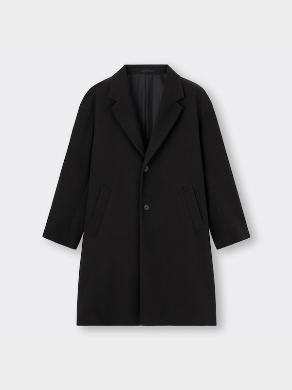 ニットメルトンチェスターコート