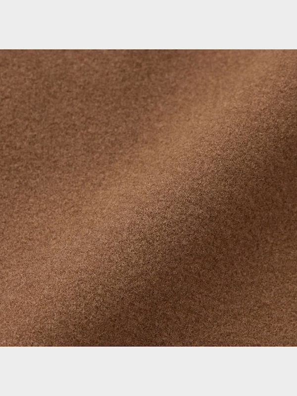 ニットメルトンチェスターコート