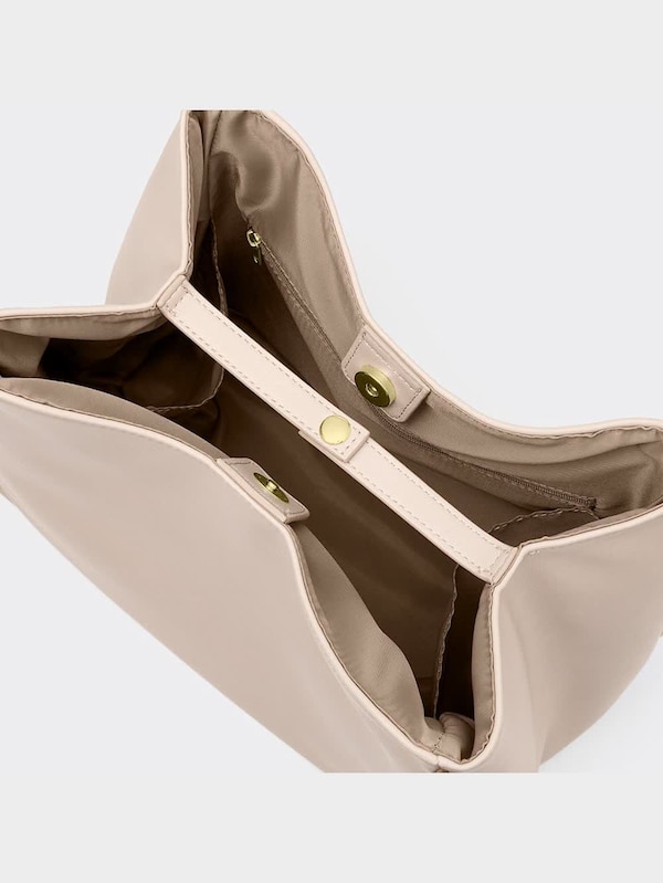 レザータッチビッグトートバッグ