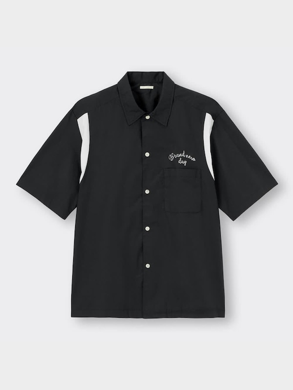 リラックスフィットボーリングシャツ(5分袖)NT+E