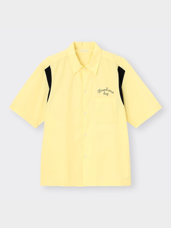 リラックスフィットボーリングシャツ(5分袖)NT+E