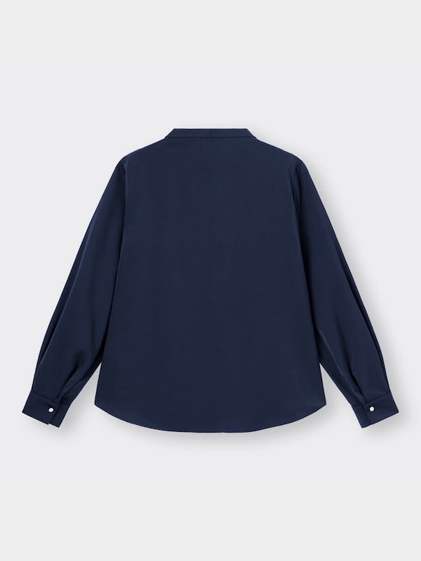 サテンスキッパーブラウス(長袖)Z