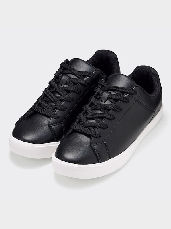 ライトソールレザータッチスニーカー+E