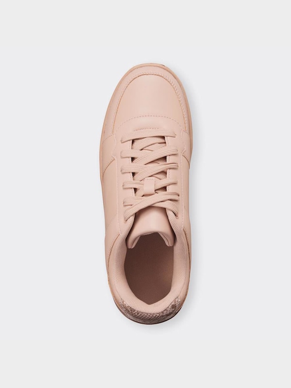 ボリュームソールコートスニーカー+E