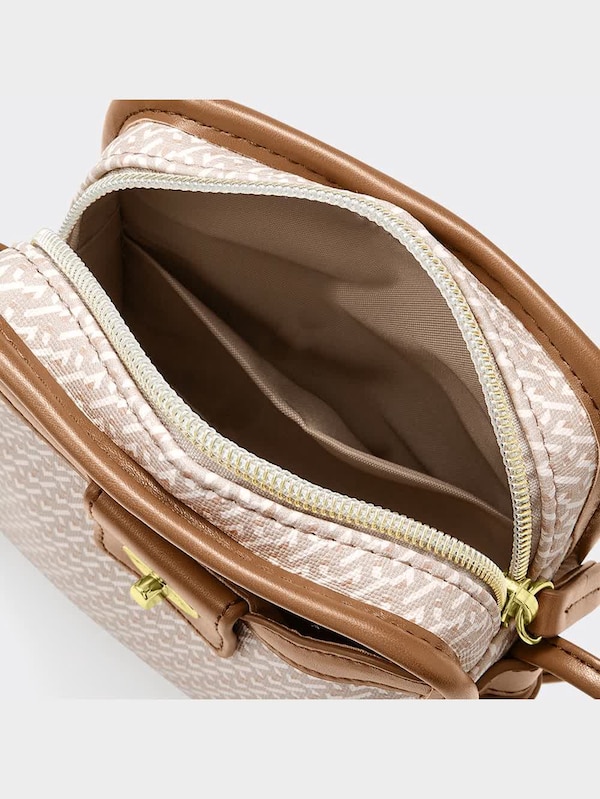 ジオメトリックミニポーチ