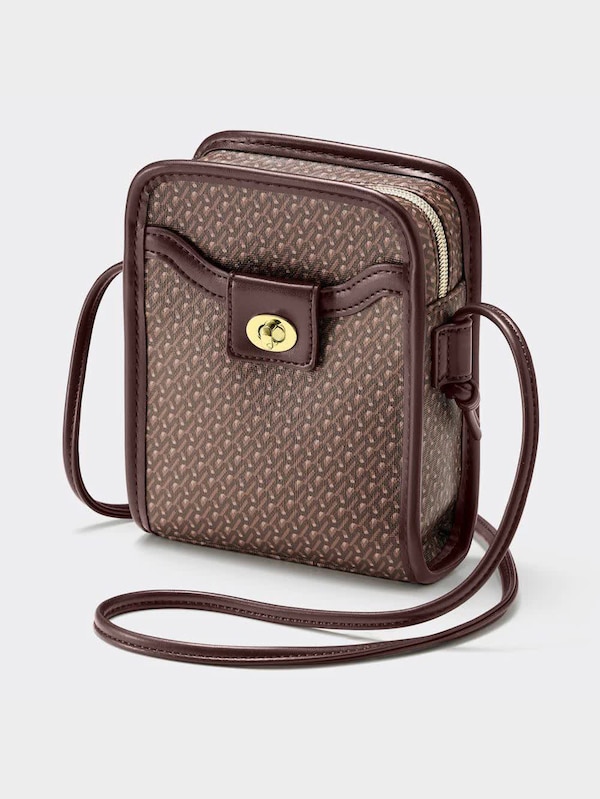 ジオメトリ��ックミニポーチ