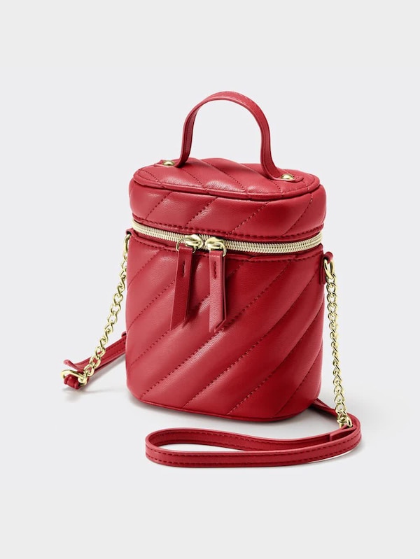 キルティングバニティバッグ+E