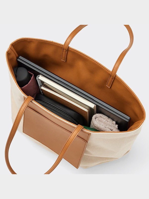 キャンバスリバーシブルトートバッグ+X