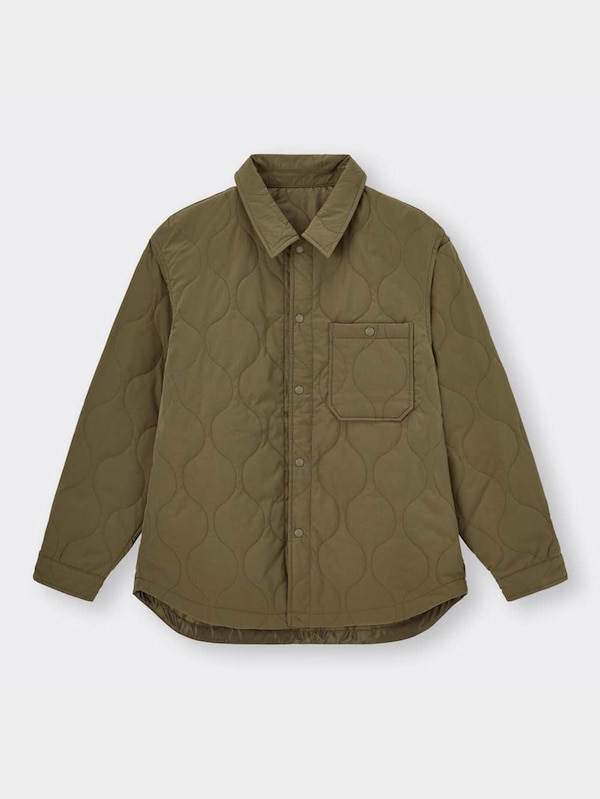 キルティングリラックスフィットシャツ(長袖)NT+X