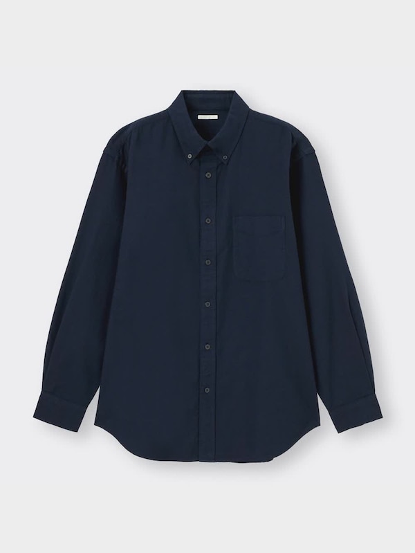 オックスフォードリラックスフィットシャツ(長袖)SW