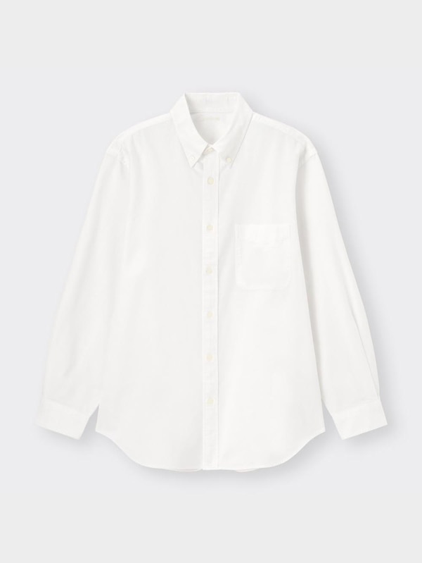 オックスフォードリラックスフィットシャツ(長袖)SW