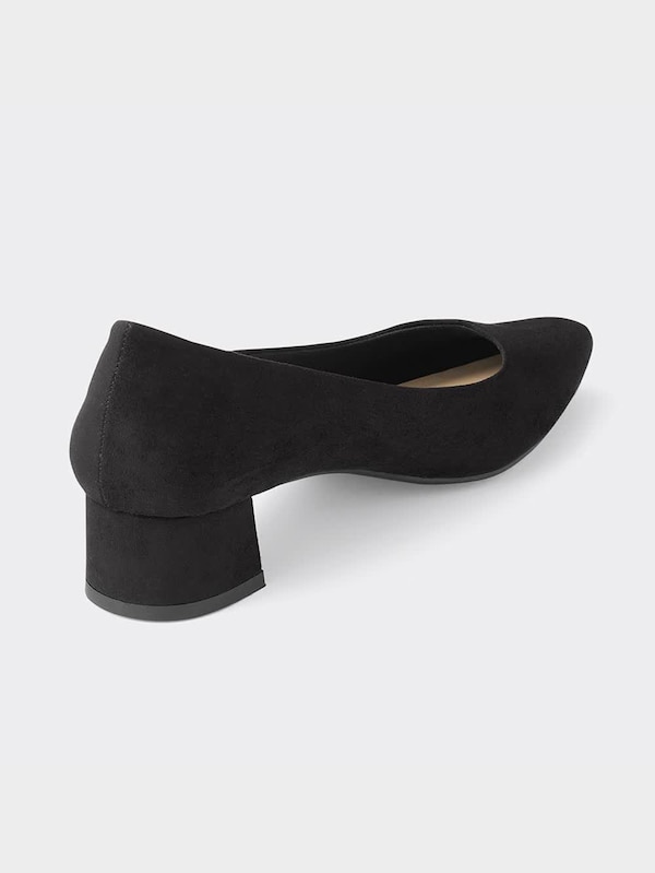 マシュマロローヒールパンプス