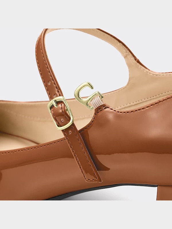 マシュマロストラップパンプス+X