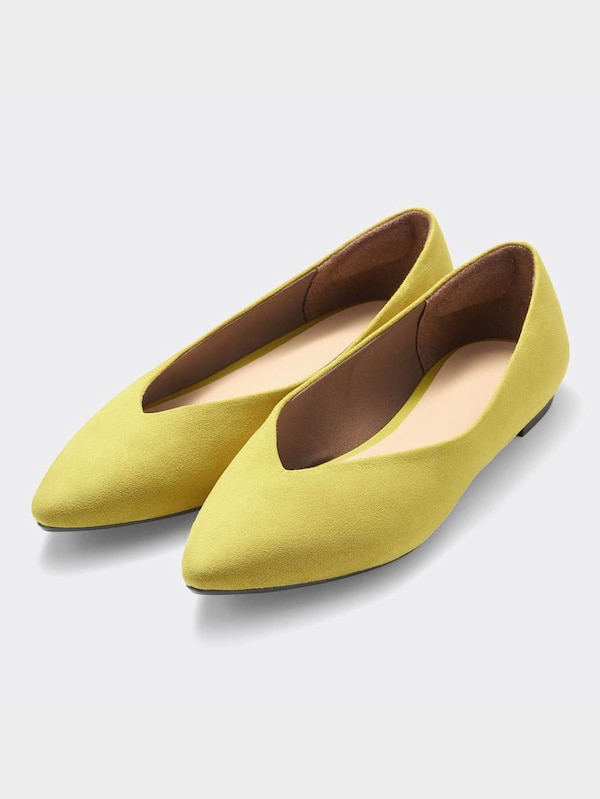 マシュマロフラットパンプス+E