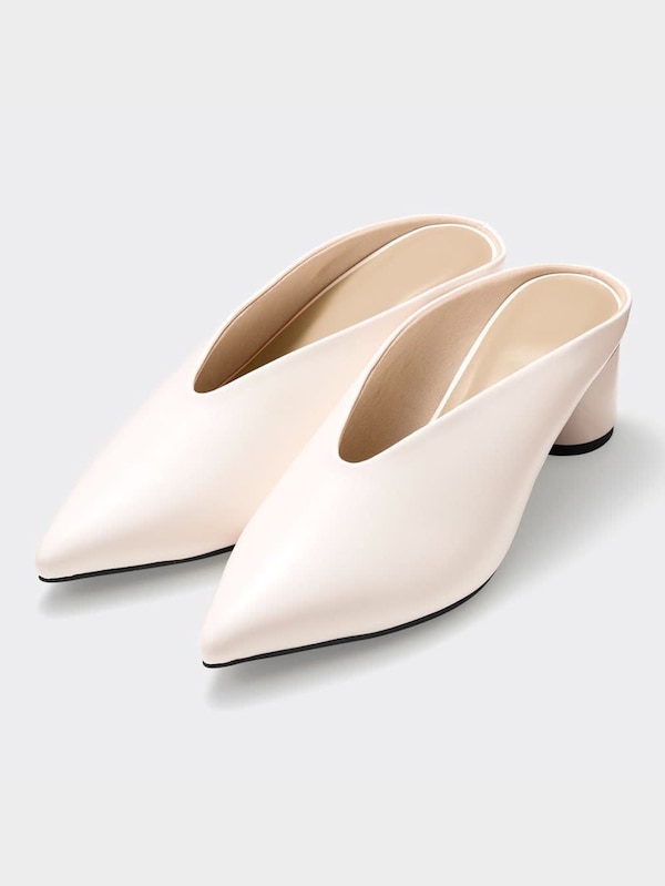 ポインテッド  ミュール+X