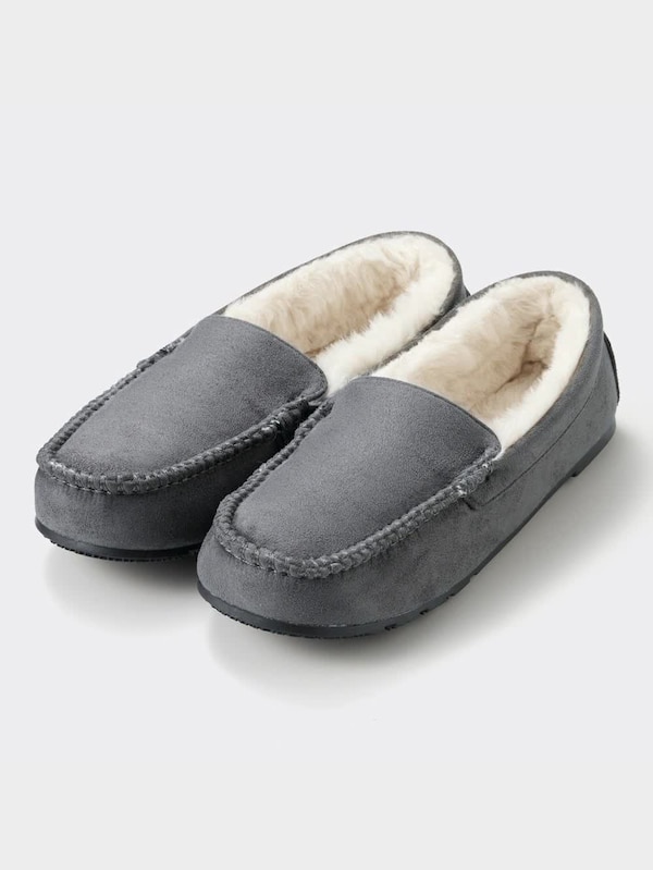 ウォームムートンタッチモカシンシューズ