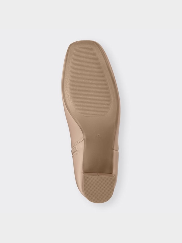 ファインフィットスクエアヒールブーツ+E