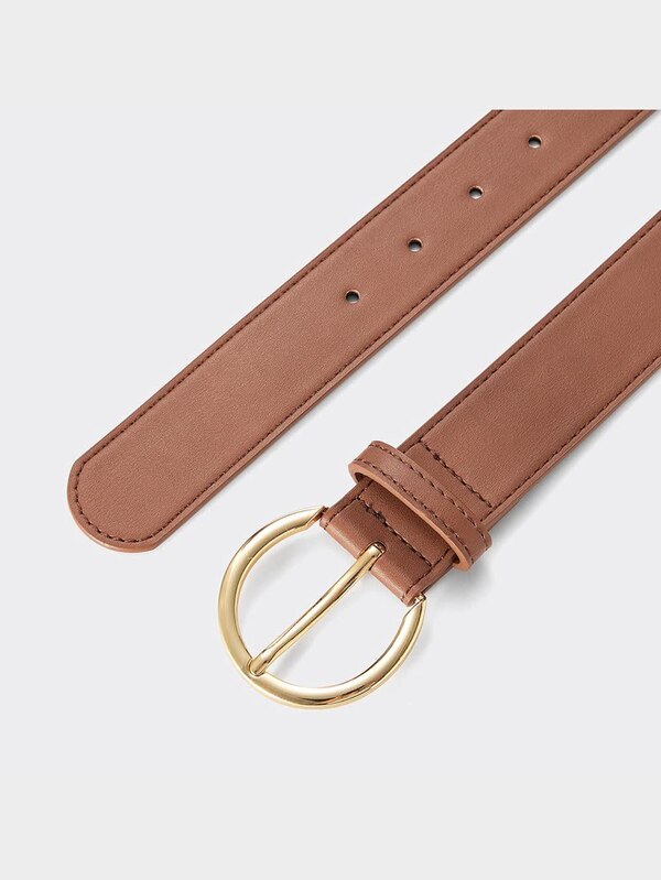 サークルバックルワイドベルト