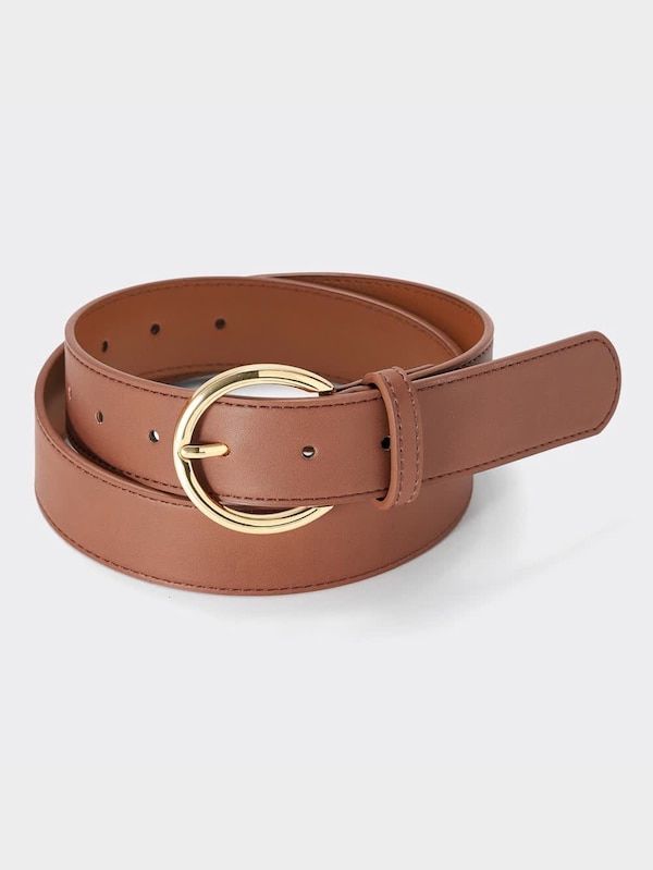 サークルバックルワイドベルト