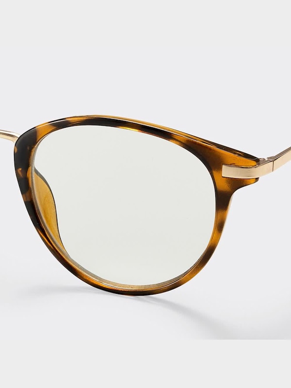   ブルーライトカットコンビネーションラウンドグラス