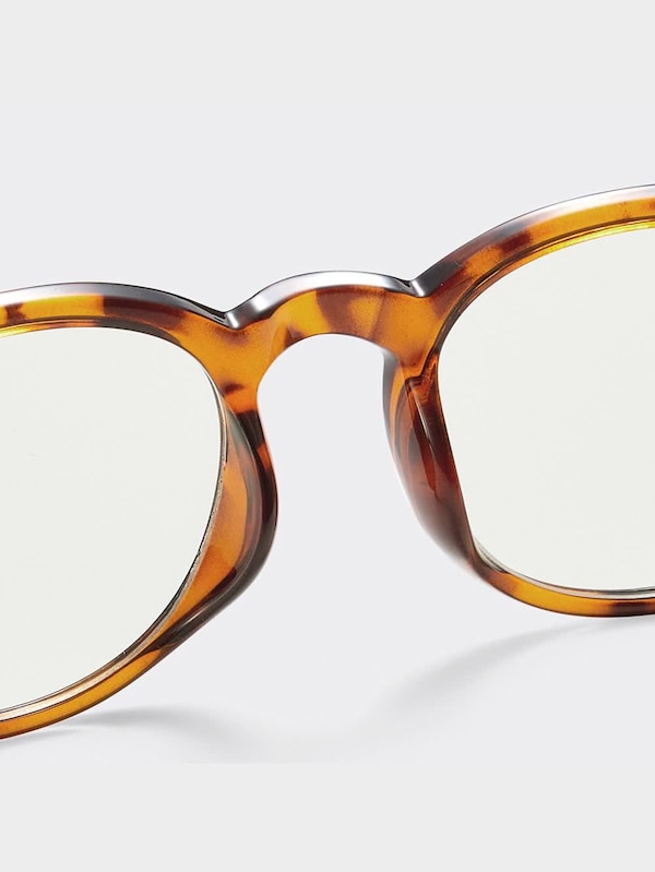 ブルーライトカットセルフレームウェリントングラス