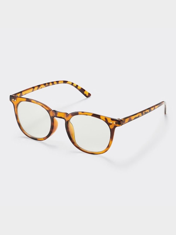 ブルーライトカットセルフレームウェリントングラス