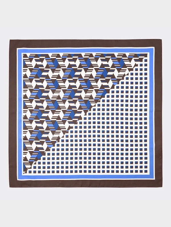 ハーフ&ハーフスカーフ