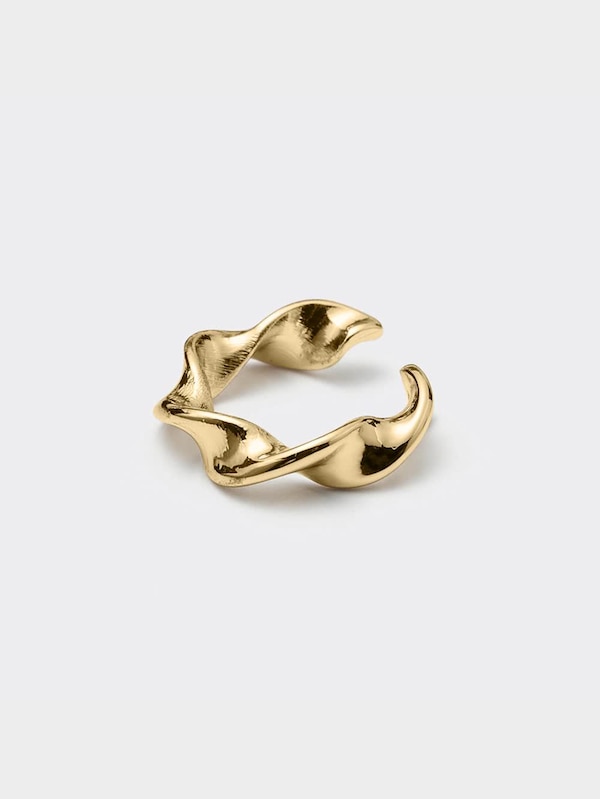 ツイストフープピアス