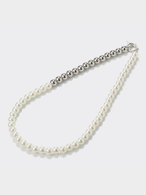 ベーシックパールネックレス