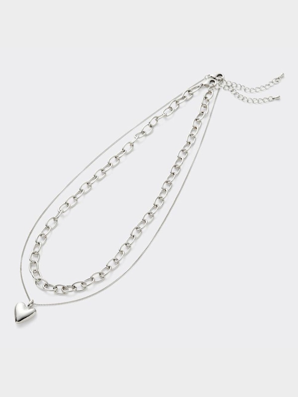 ハートモチーフネックレス