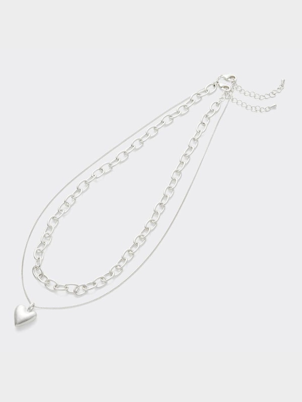 ハートモチーフネックレス