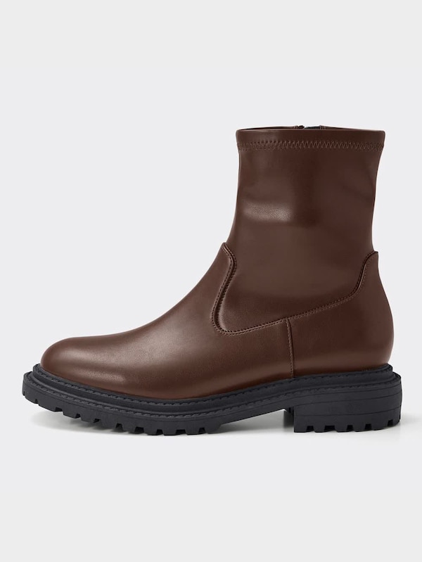 ウルトラストレッチボリュームソールショートブーツ