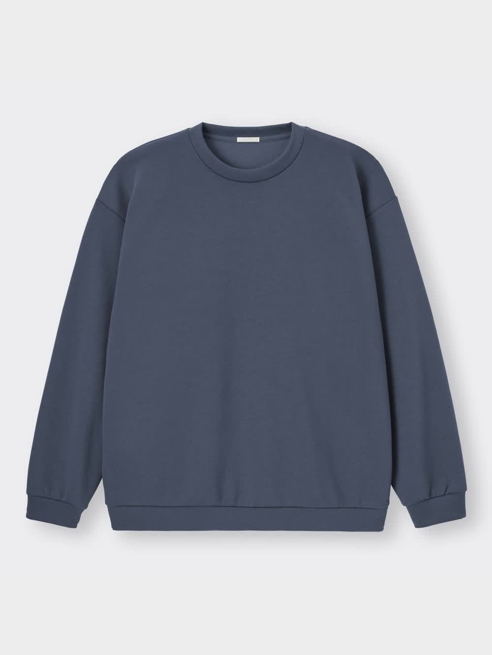 るーし GU公式 | ダブルフェイスビッグプルオーバー(長袖)