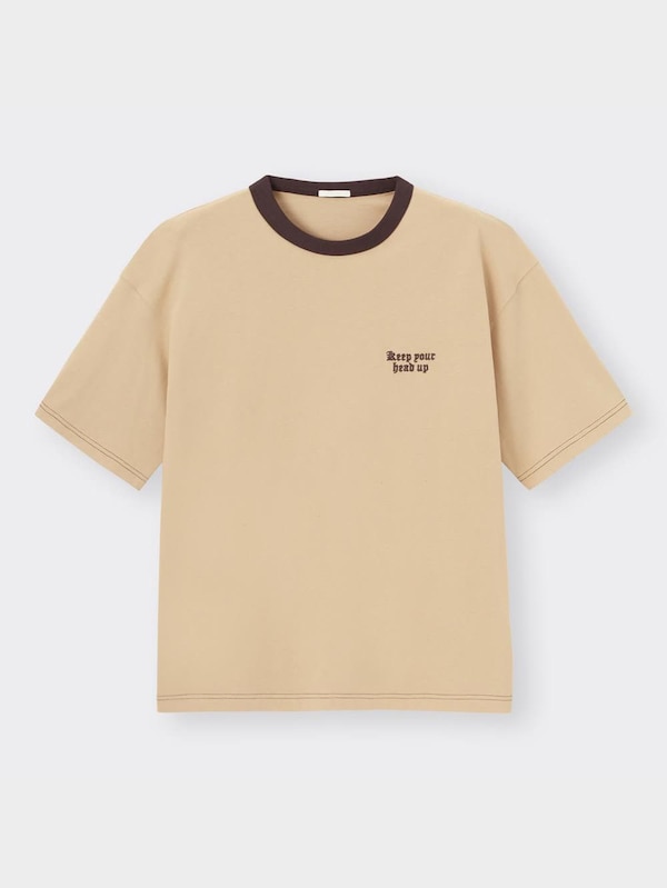 リンガービッグT(5分袖)(ロゴ)