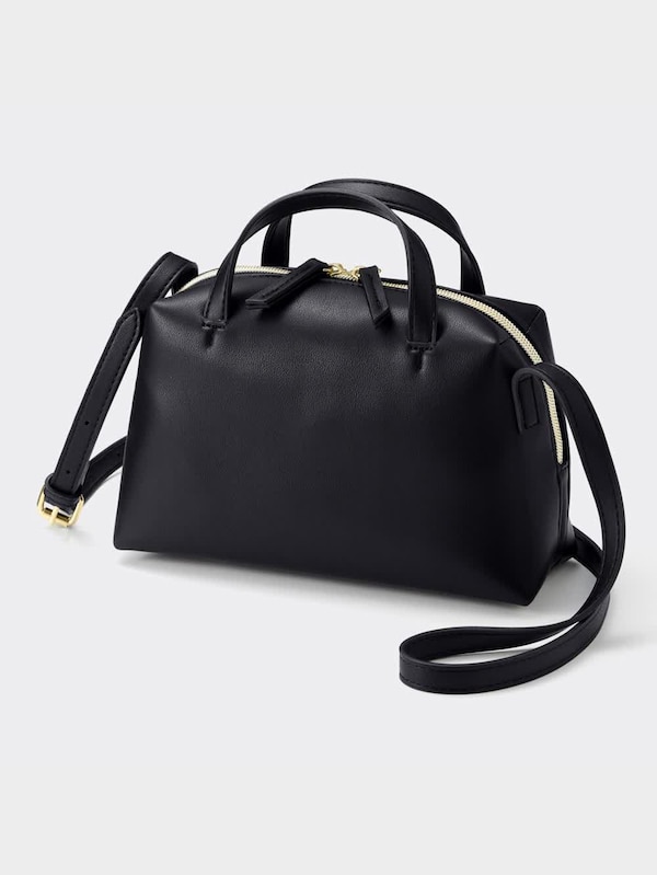 レザータッチミニショルダーバッグ