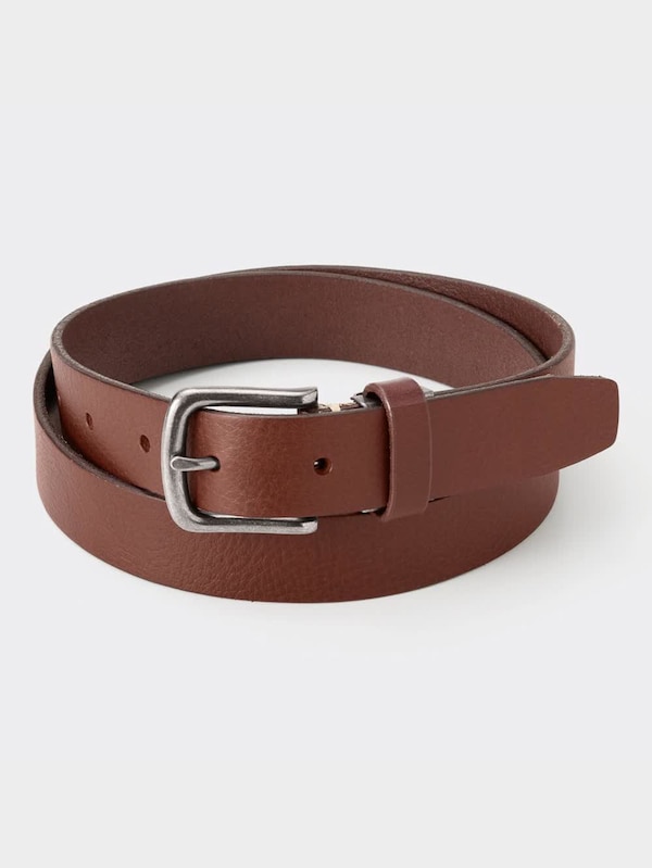 ベジタブルタンドレザーヴィンテージナローベルト(アジャスタブル)