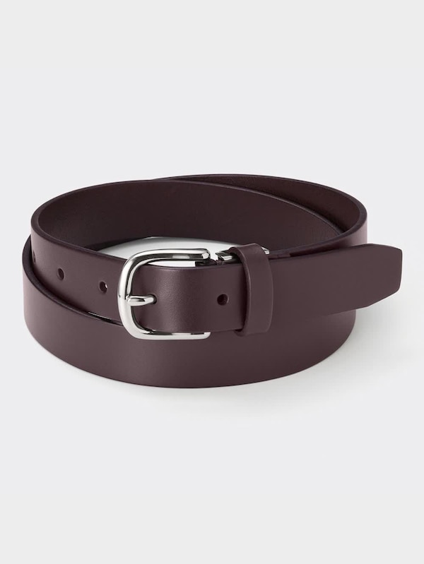 ベジタブルタンドレザーノーステッチベルト(アジャスタブル)