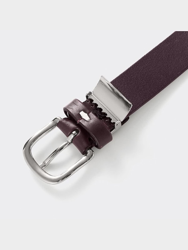 ベジタブルタンドレザーノーステッチベルト(アジャスタブル)