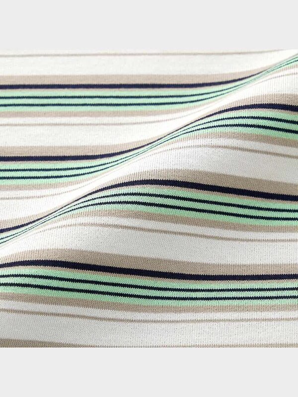 クイックドライT(半袖)(ボーダー)GA+E