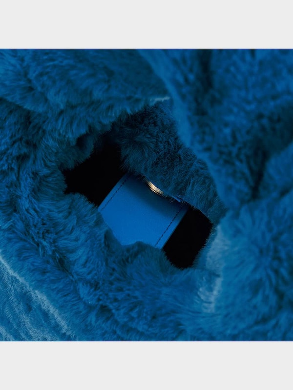 フェイクファーワンハンドルバッグ