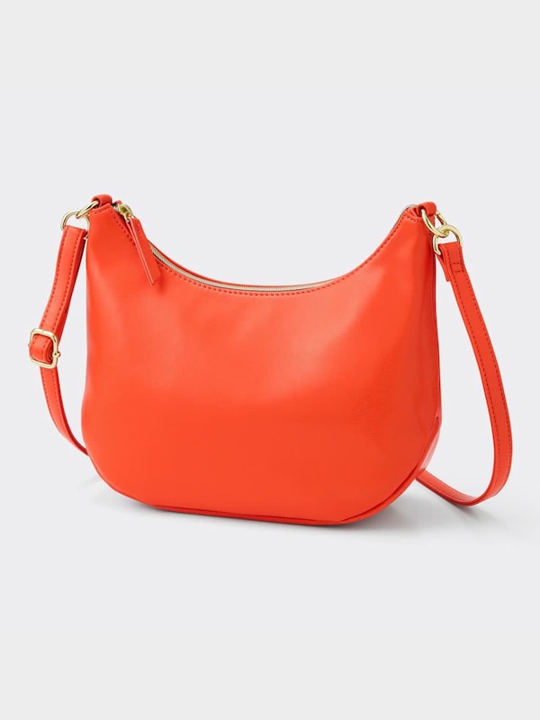 2WAYフェイクレザーワンハンドルバッグ+E