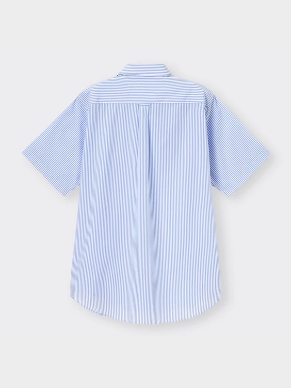 イージーケアシャツ(半袖)(ストライプ)SW+X