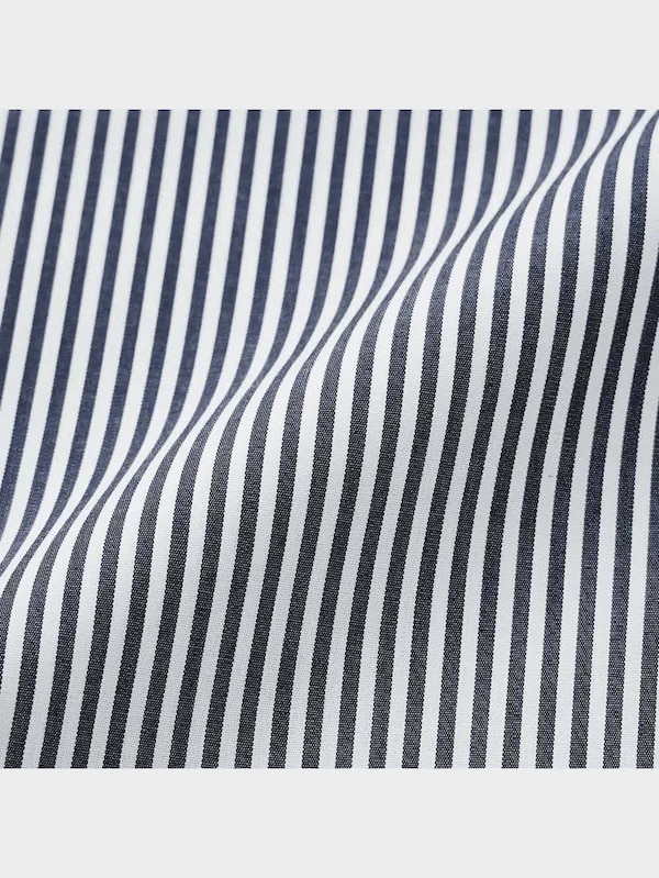 イージーケアシャツ(半袖)(ストライプ)SW+X