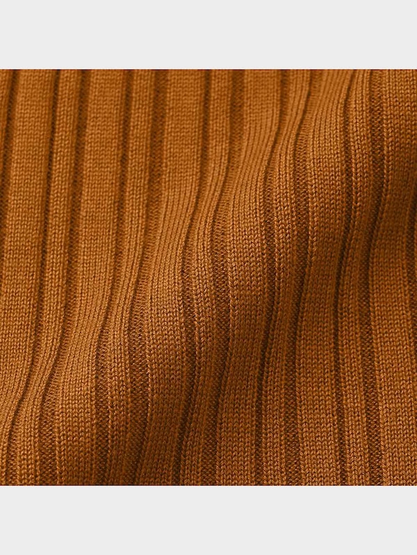 ポロニットロングカーディガン(長袖)RS+E