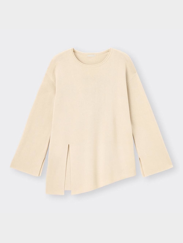 サイドスリットニットチュニック(長袖)RS+E