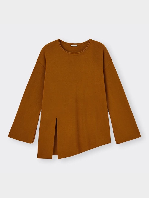 サイドスリットニットチュニック(長袖)RS+E