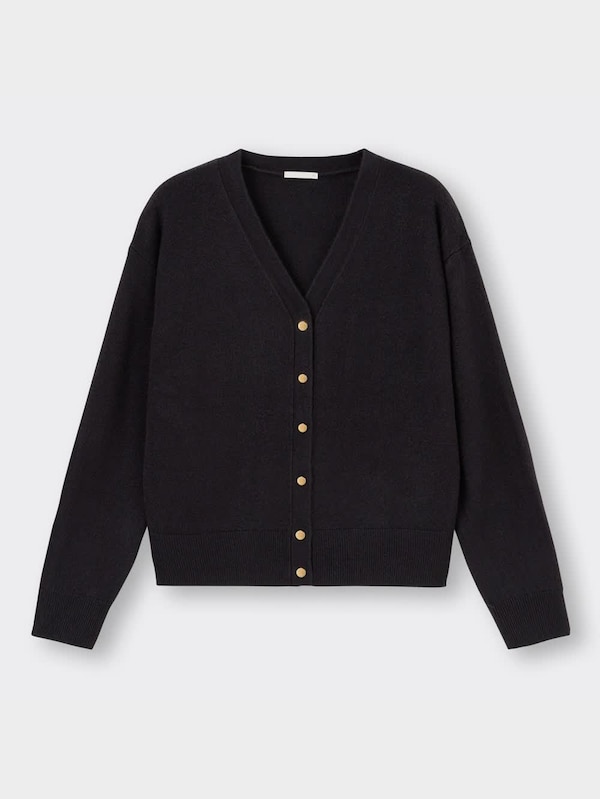 ソフトリッチVネックカーディガン(長袖)+E