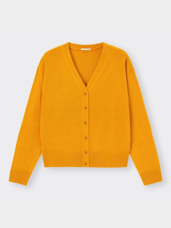 ソフトリッチVネックカーディガン(長袖)+E