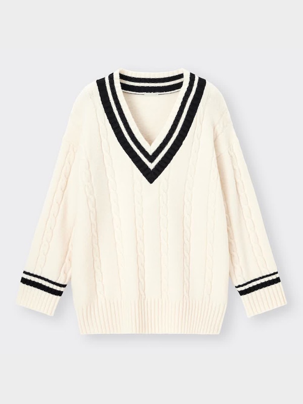 パフィータッチチルデンオーバーサイズセーター(長袖)